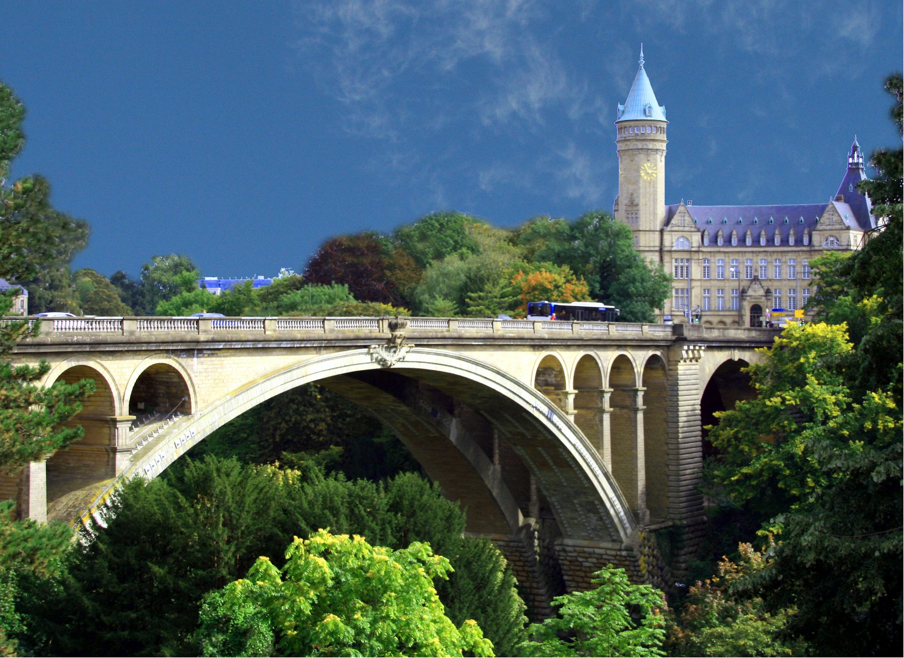 Architecture du Luxembourg.